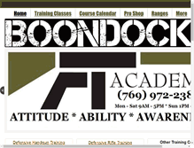 Tablet Screenshot of boondocksfta.com